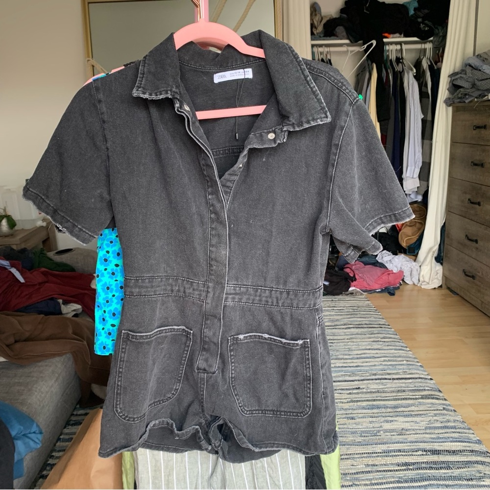 Zara Denim jumpsuit size 13-14